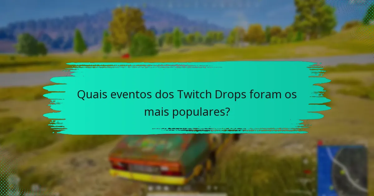 Como a comunidade respondeu aos Twitch Drops?