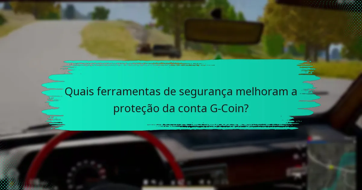 Quais opções de recuperação estão disponíveis para contas G-Coin?